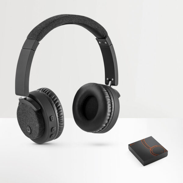 SPBrindes Corporativos - BEATDRUM. Fones de ouvido sem fios com autonomia de 16h