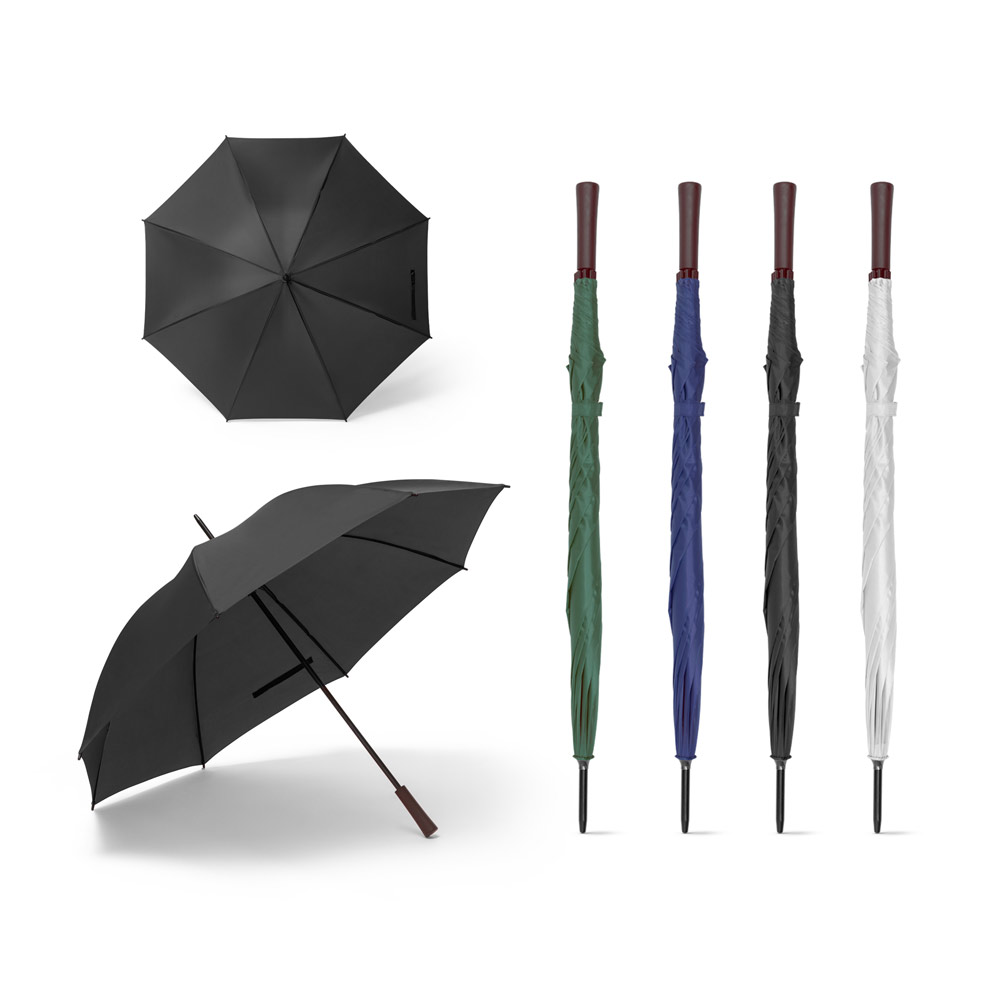 SPBrindes Corporativos - ROBERTO II. Guarda-chuva em poliéster 190T