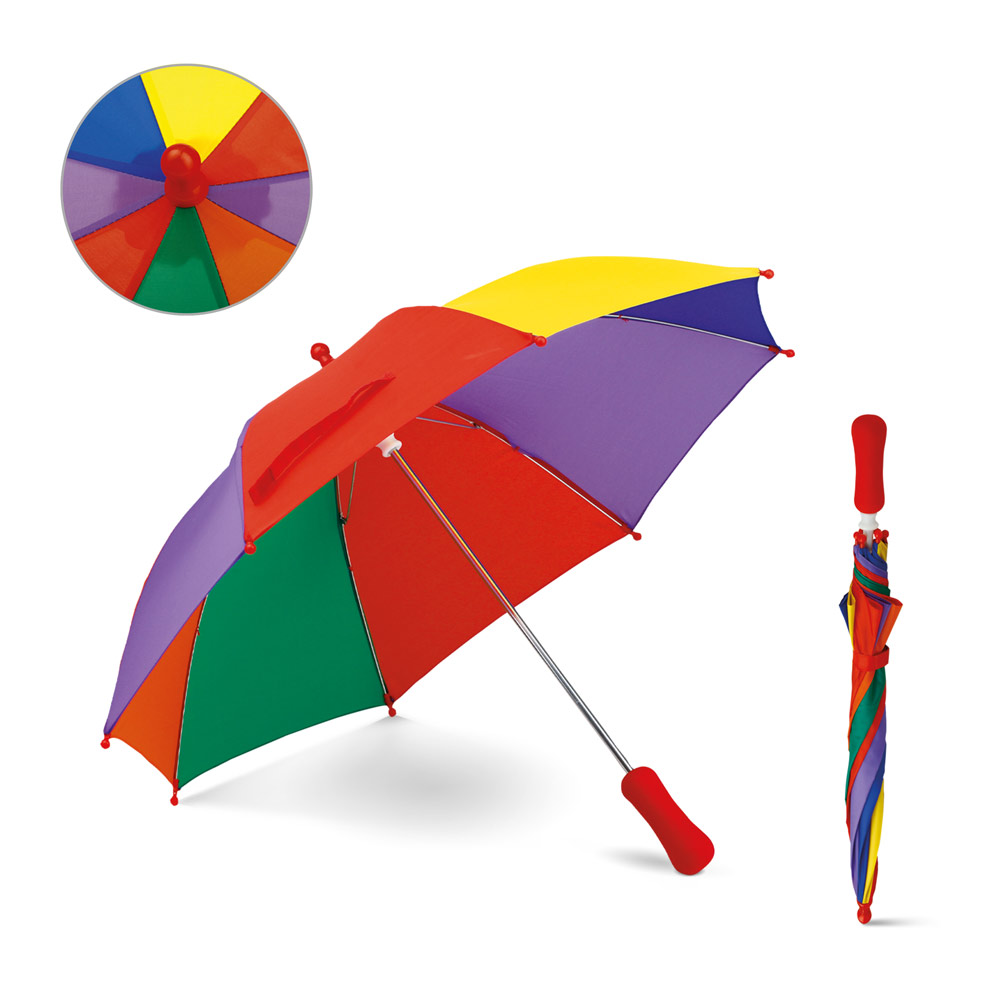 SPBrindes Corporativos - BAMBI. Guarda-chuva para criança em poliéster
