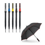 SPBrindes Corporativos - JENNA. Guarda-chuva em poliéster 190T com abertura automática