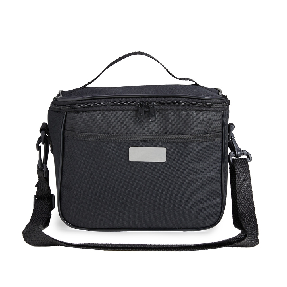 SPBrindes Corporativos - LANCHEIRA NYLON C/ PLAQUINHA