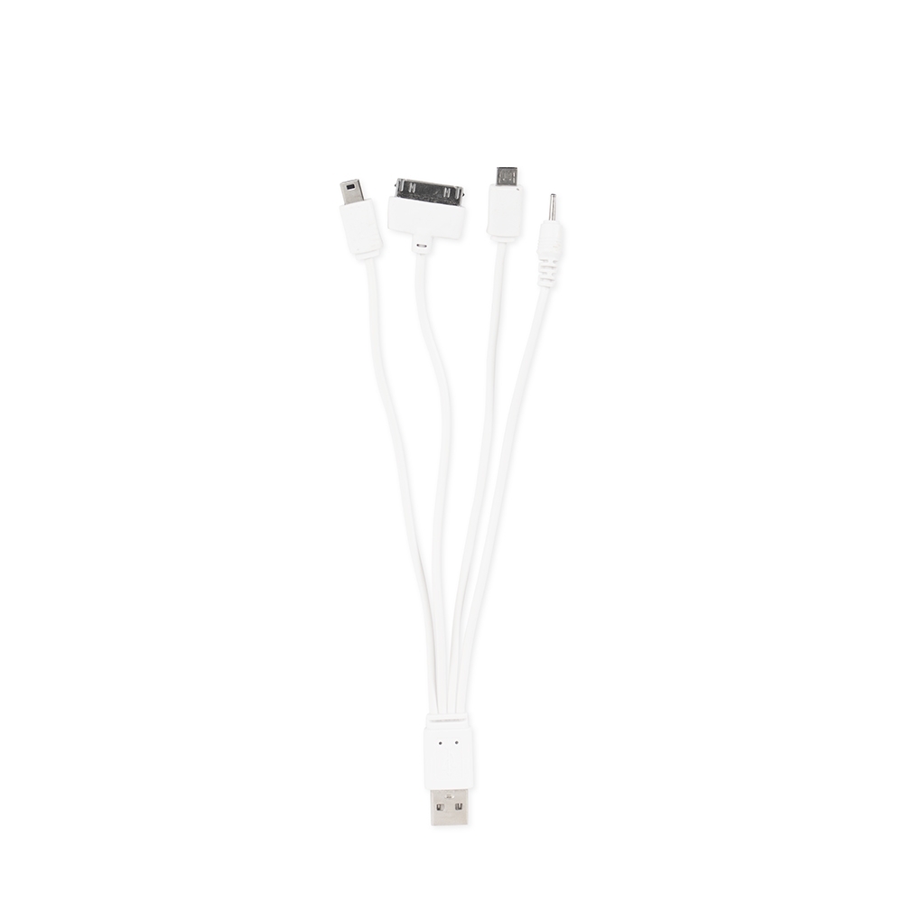 SPBrindes Corporativos - CABO USB 4 PONTAS