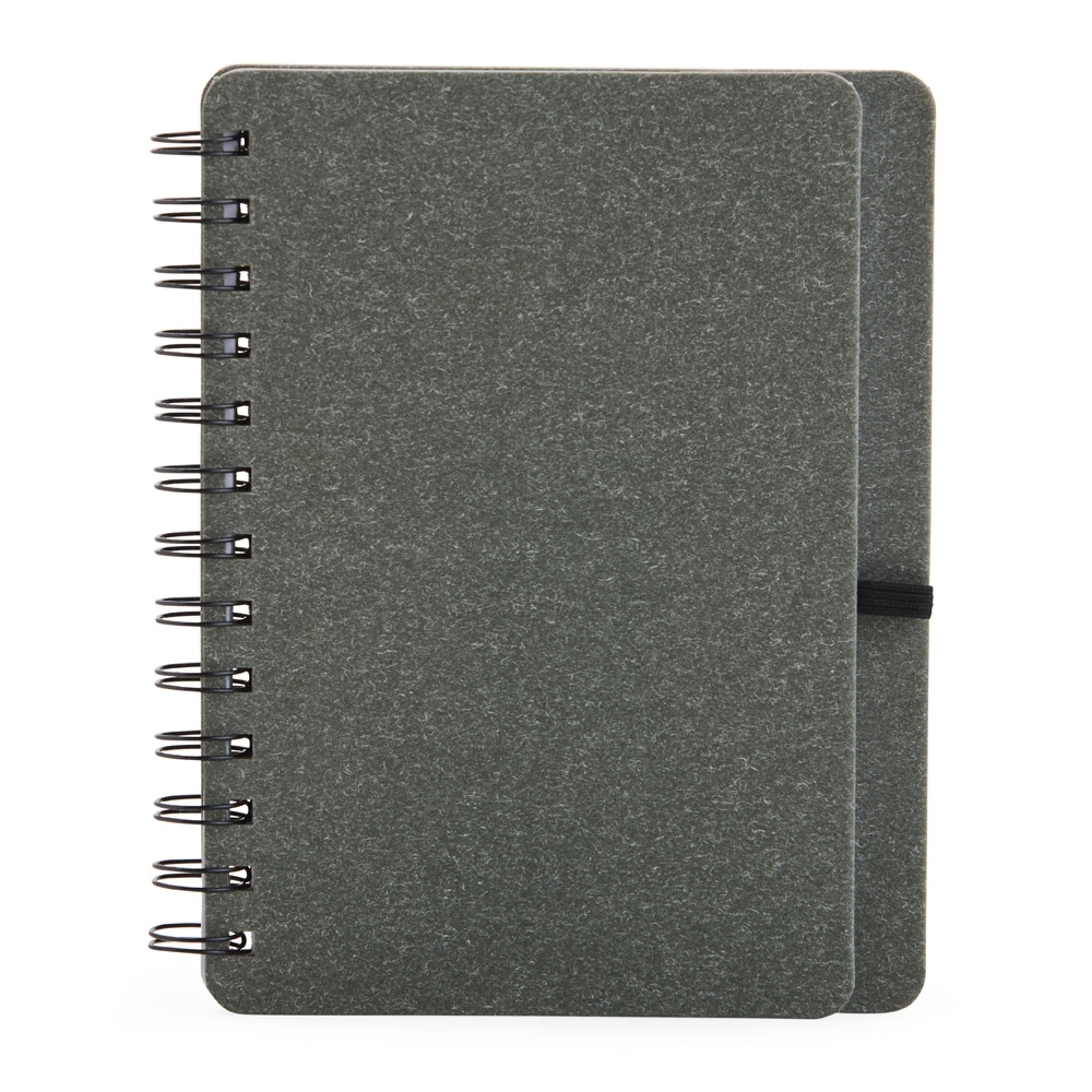 SPBrindes Corporativos - CADERNETA KRAFT B6 COM PORTA CANETA