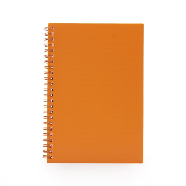 SPBrindes Corporativos - CADERNO A5 PLÁSTICO
