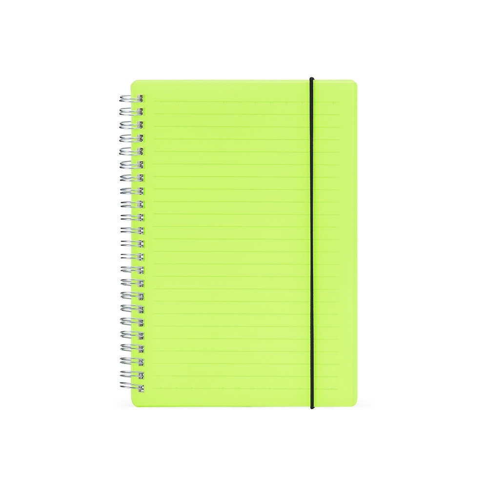 SPBrindes Corporativos - CADERNO COM CAPA PLÁSTICA
