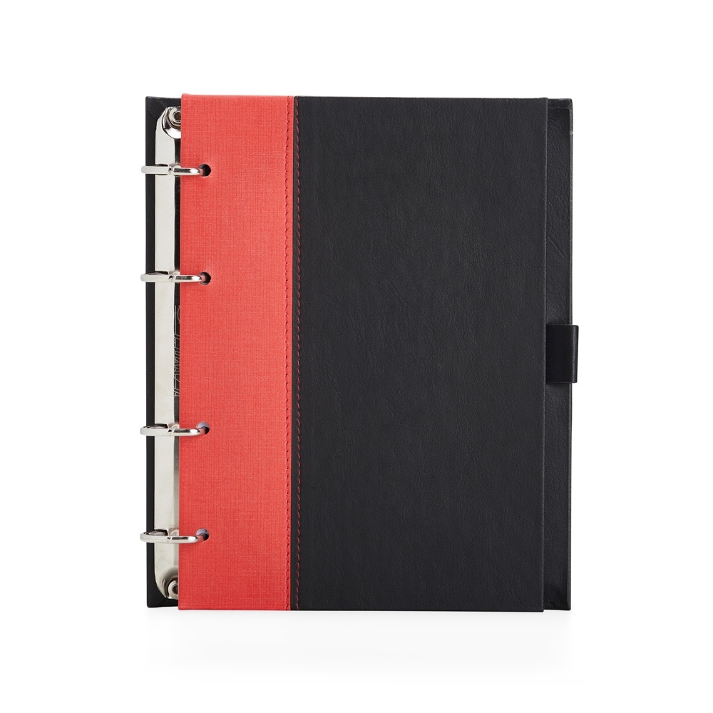 SPBrindes Corporativos - CADERNO FICHÁRIO DE COURO SINTÉTICO
