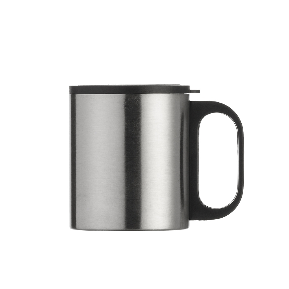 SPBrindes Corporativos - CANECA INOX 180ML C/ TAMPA