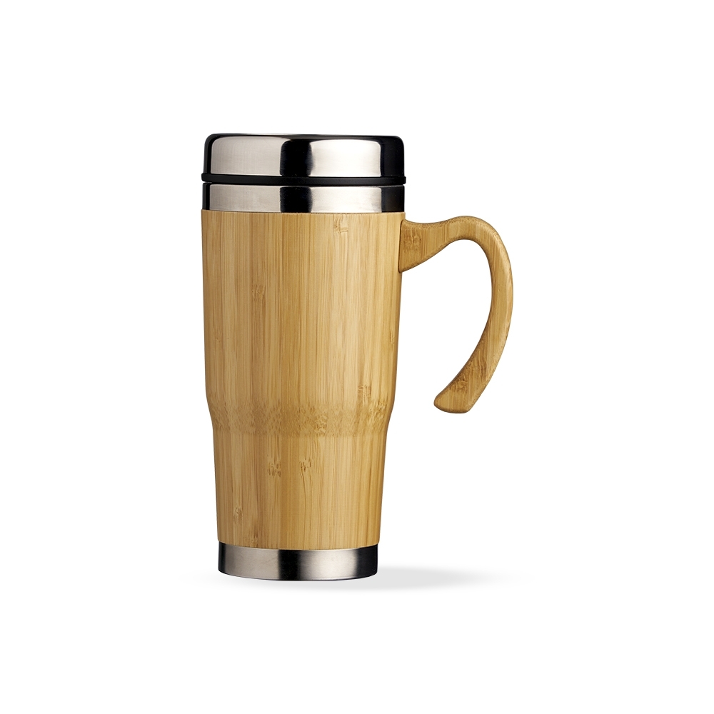 SPBrindes Corporativos - CANECA BAMBU 450ML