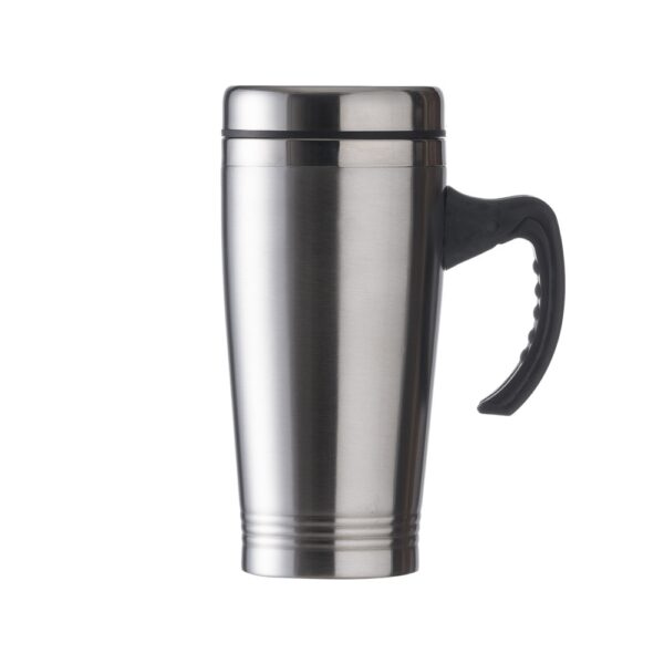 SPBrindes Corporativos - CANECA 450ML INOX C/ TAMPA