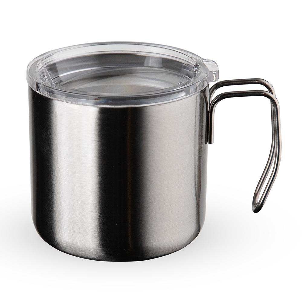 SPBrindes Corporativos - CANECA INOX PAREDE DUPLA 350ML