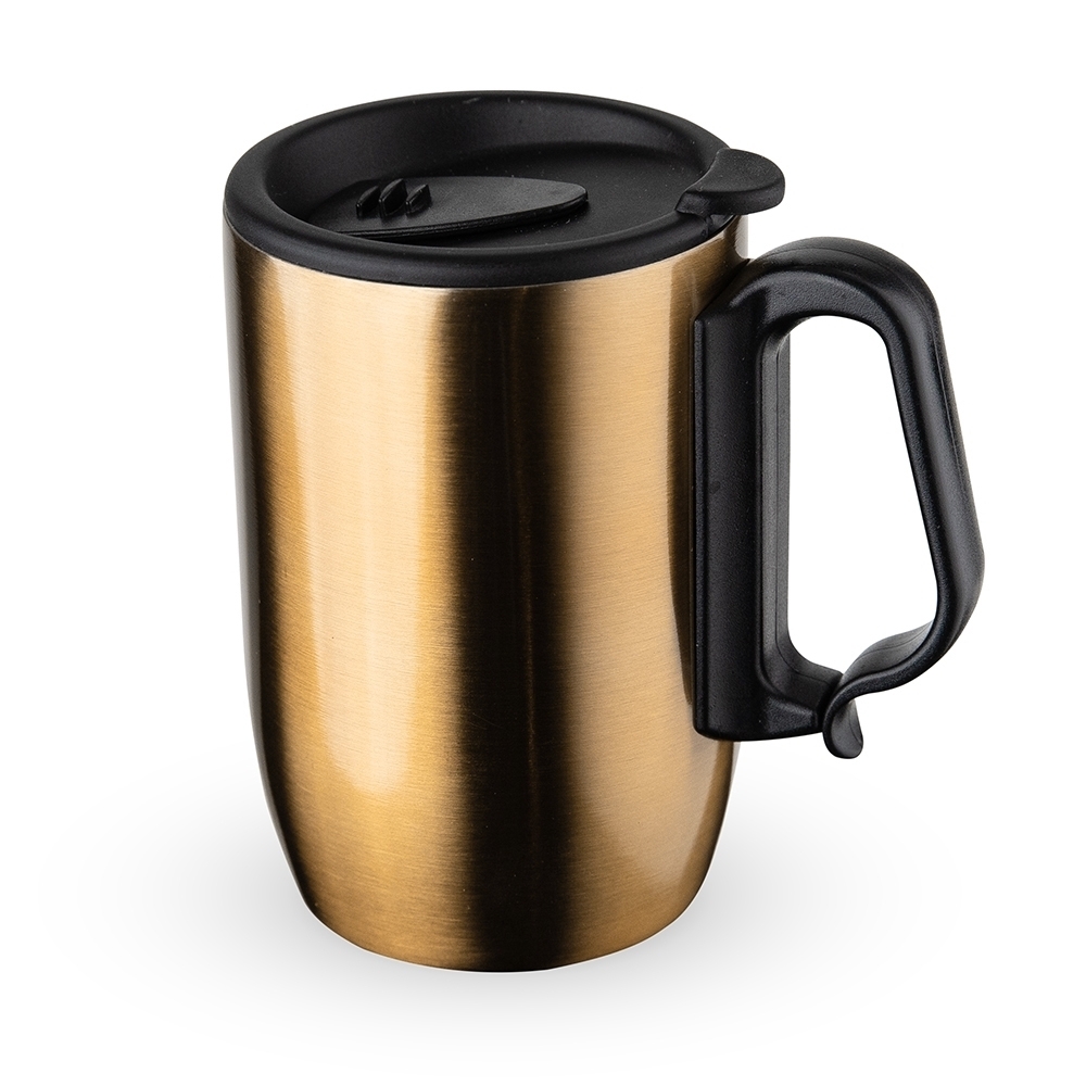 SPBrindes Corporativos - CANECA INOX PAREDE DUPLA 350ML