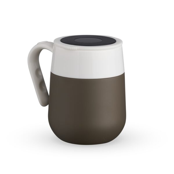 SPBrindes Corporativos - CANECA TÉRMICA INOX 500ML COM DISPLAY LED