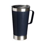 SPBrindes Corporativos - CANECA TÉRMICA 500ML *TEXTURA C/ ABRIDOR