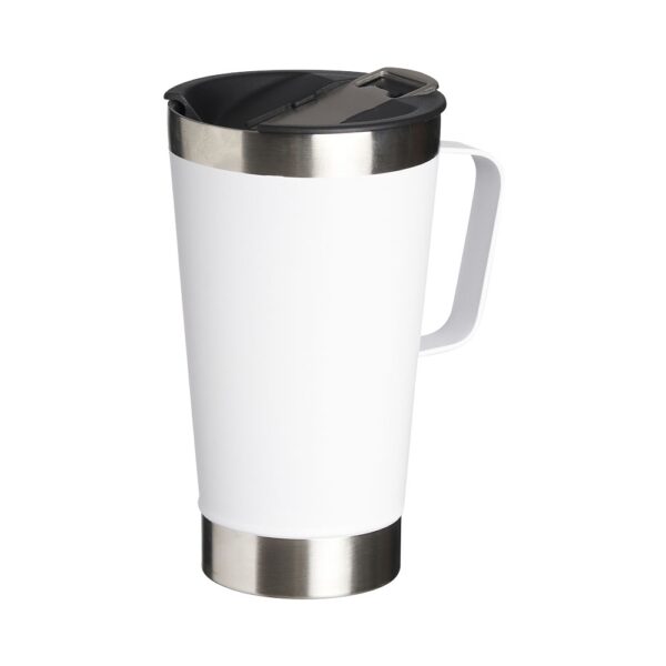 SPBrindes Corporativos - CANECA TÉRMICA 500ML *LISA C/ ABRIDOR