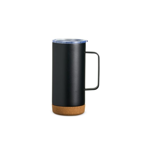 SPBrindes Corporativos - CANECA TÉRMICA COM CORTIÇA DE 500ML