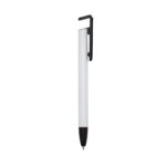 SPBrindes Corporativos - CANETA BASE CELULAR C/ LIMPADOR DE TELA E PORTA TOUCH