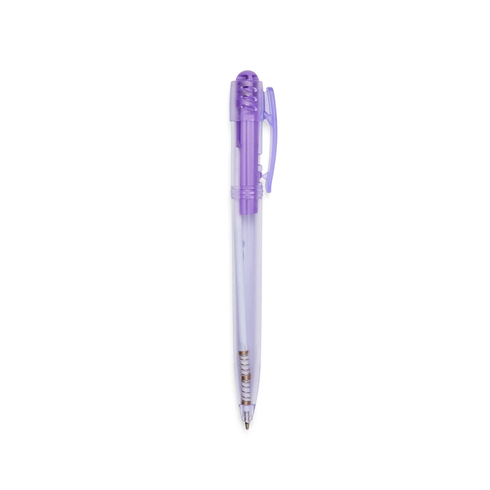SPBrindes Corporativos - CANETA PLASTICA TRANSLUCIDA