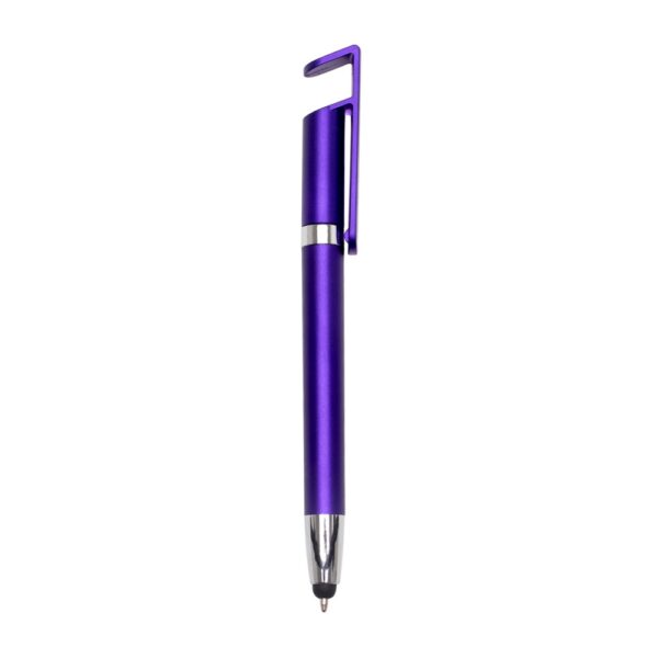 SPBrindes Corporativos - CANETA PLASTICA TOUCH C/ SUPORTE