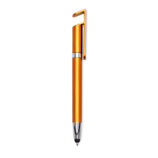 SPBrindes Corporativos - CANETA PLASTICA TOUCH C/ SUPORTE