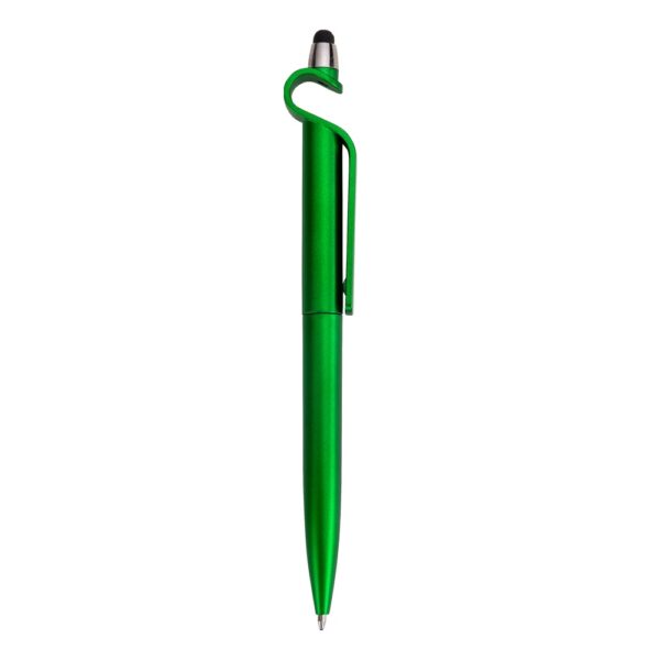 SPBrindes Corporativos - CANETA PLASTICA C/ SUPORTE E TOUCH