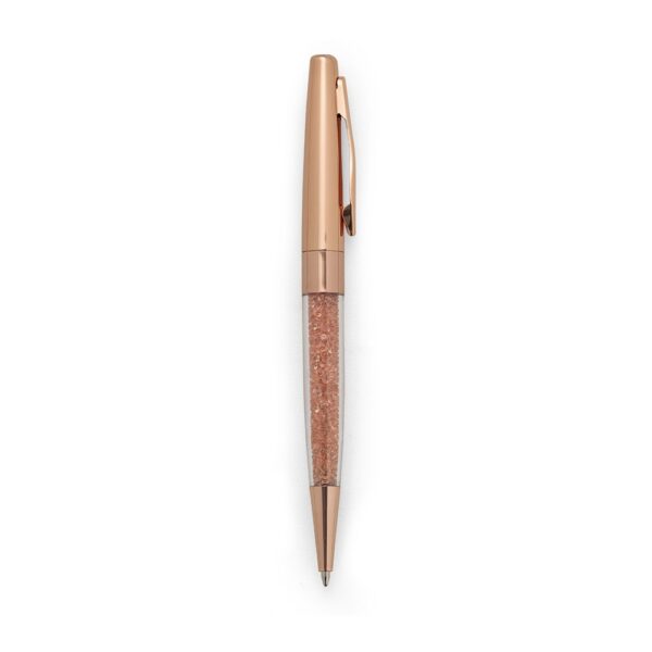 SPBrindes Corporativos - CANETA SEMI - METAL CRISTAIS