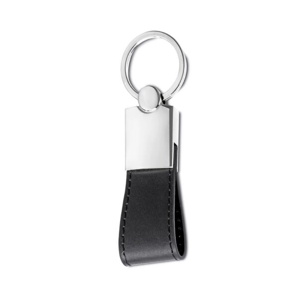 CHAVEIRO METAL C/ ALÇA COURO SINTÉTICO | SPBrindes Corporativos SPBrindes Corporativos - CHAVEIRO METAL C/ ALÇA COURO SINTÉTICO