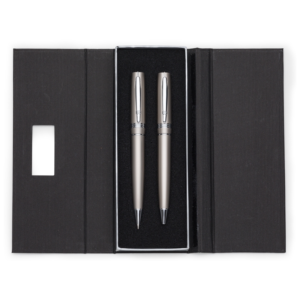 SPBrindes Corporativos - CONJUNTO CANETA E LAPISEIRA METAL