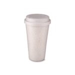 SPBrindes Corporativos - COPO FIBRA DE ARROZ C/ TAMPA 550ML