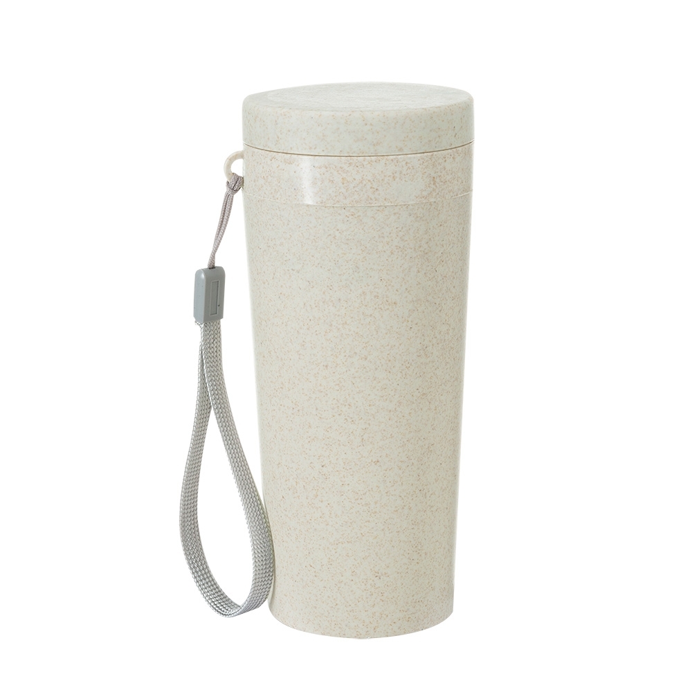 SPBrindes Corporativos - COPO FIBRA DE BAMBU 350ML