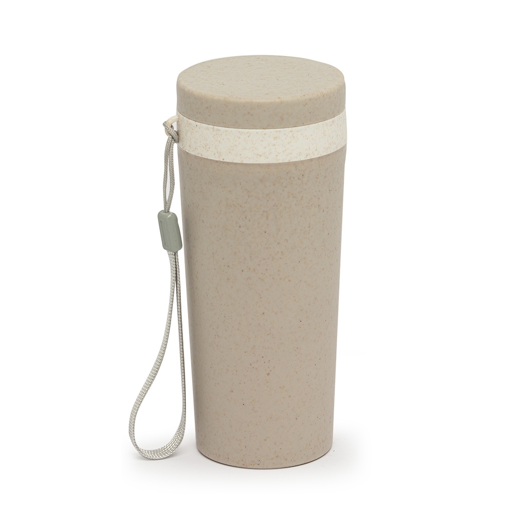 SPBrindes Corporativos - COPO FIBRA DE BAMBU 350ML