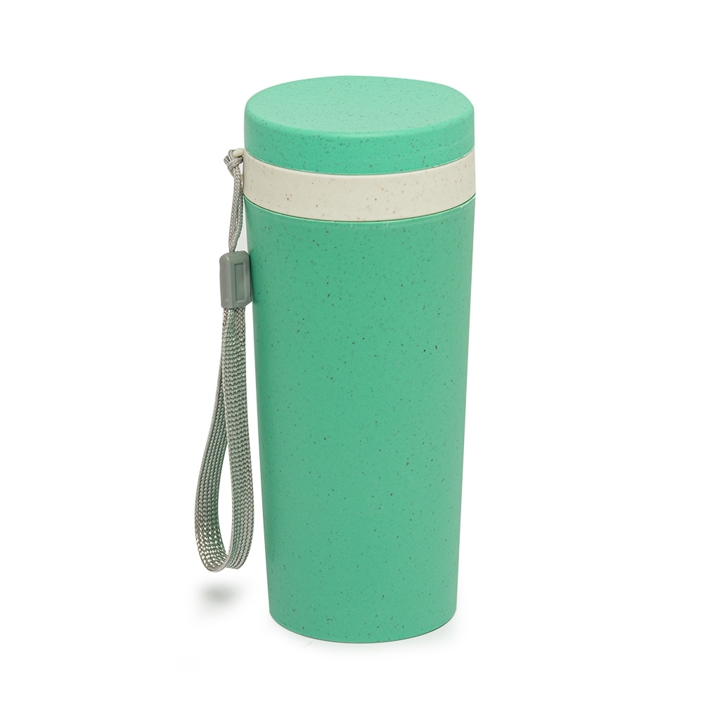 SPBrindes Corporativos - COPO FIBRA DE BAMBU 350ML