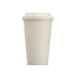 SPBrindes Corporativos - COPO FIBRA DE BAMBU 450ML