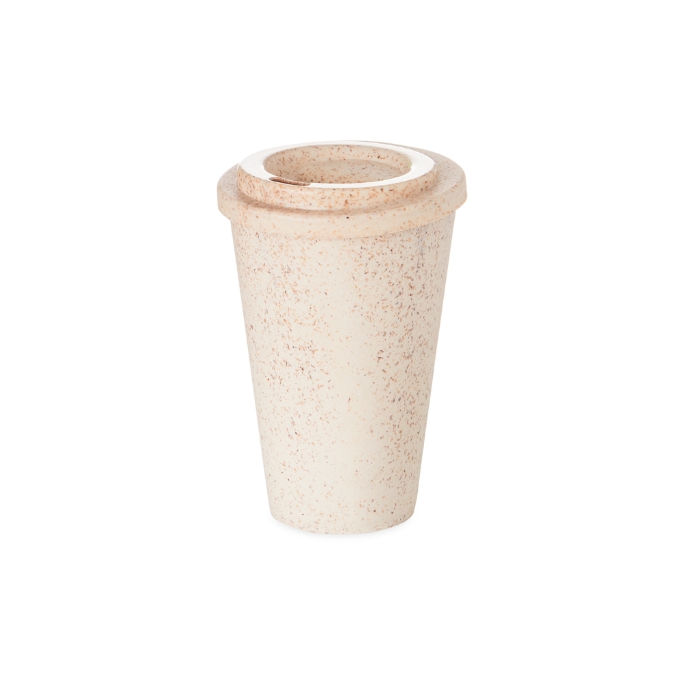 SPBrindes Corporativos - COPO FIBRA DE MADEIRA 400ML