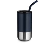 SPBrindes Corporativos - COPO INOX COM CANUDO 500ML