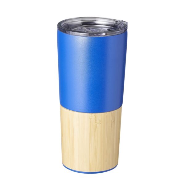 SPBrindes Corporativos - COPO TÉRMICO BAMBU 600ML