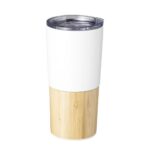 SPBrindes Corporativos - COPO TÉRMICO BAMBU 600ML
