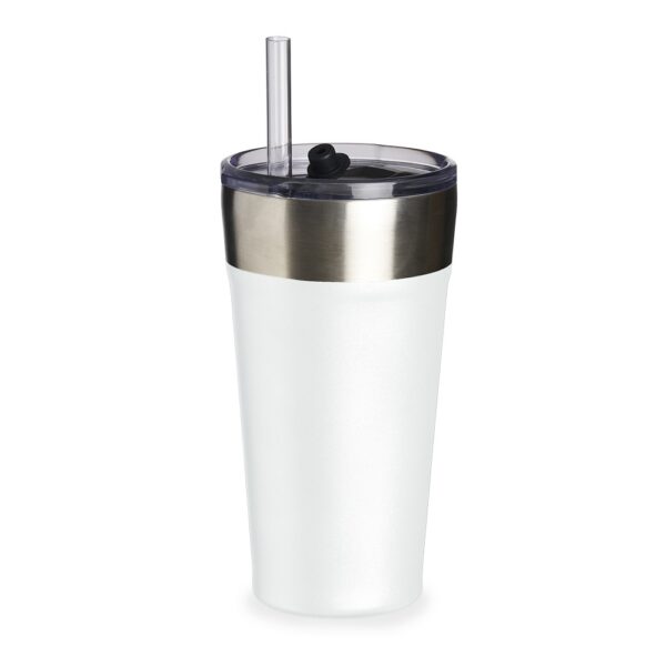 SPBrindes Corporativos - COPO TÉRMICO C/ CANUDO 500ML