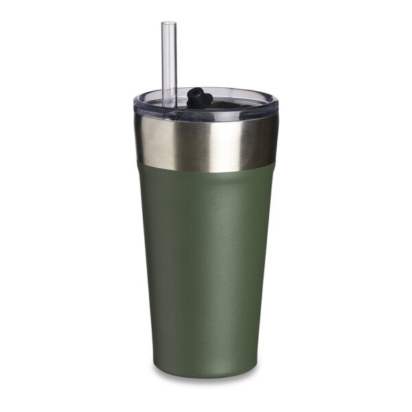 SPBrindes Corporativos - COPO TÉRMICO C/ CANUDO 500ML