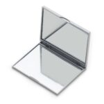 SPBrindes Corporativos - ESPELHO DE BOLSO DUPLO QUADRADO PLASTICO
