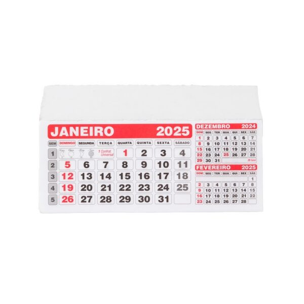 SPBrindes Corporativos - FOLHINHA CALENDÁRIO 2027 (COMPRE APENAS QUANTIDADES MÚLTIPLO DE 100PEÇAS)