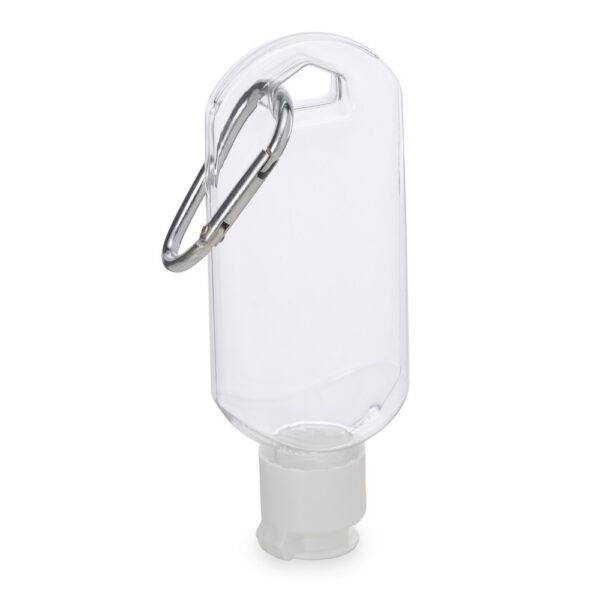 SPBrindes Corporativos - FRASCO 55ML C/ MOSQUETÃO