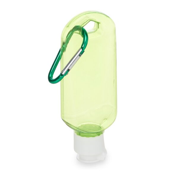 SPBrindes Corporativos - FRASCO 55ML C/ MOSQUETÃO