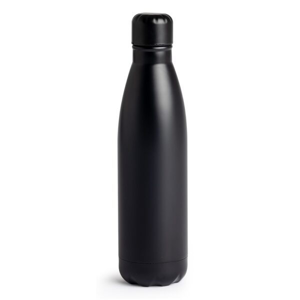 SPBrindes Corporativos - GARRAFA 750ML INOX TAMPA PRETA