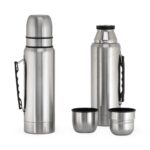 SPBrindes Corporativos - GARRAFA TÉRMICA 1L C/ 2 CANECAS