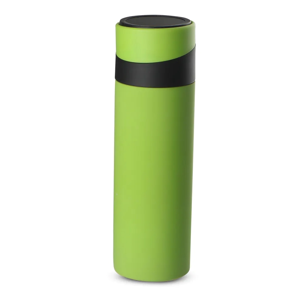 SPBrindes Corporativos - GARRAFA TÉRMICA 400ML APOIO PARA CELULAR