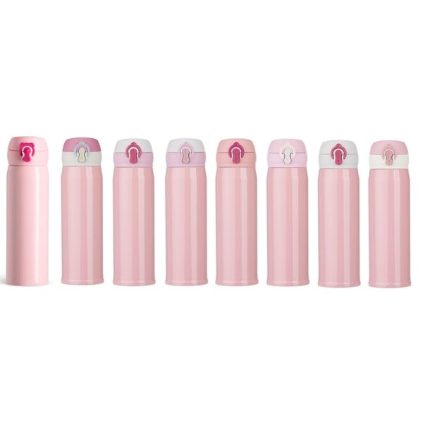 SPBrindes Corporativos - GARRAFA TÉRMICA 400ML *TAMPAS SORTIDAS