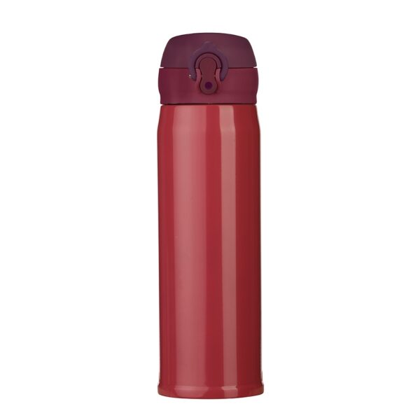 SPBrindes Corporativos - GARRAFA TÉRMICA INOX 400ML