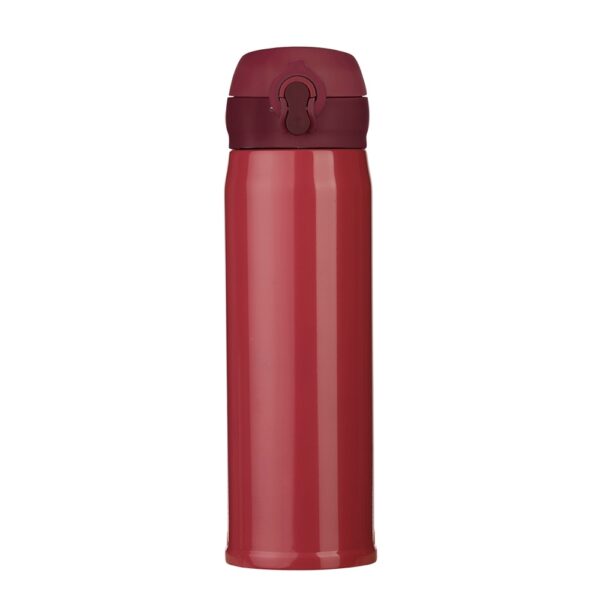 SPBrindes Corporativos - GARRAFA TÉRMICA INOX 400ML