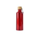 SPBrindes Corporativos - GARRAFA ALUMÍNIO 500ML TAMPA BAMBU