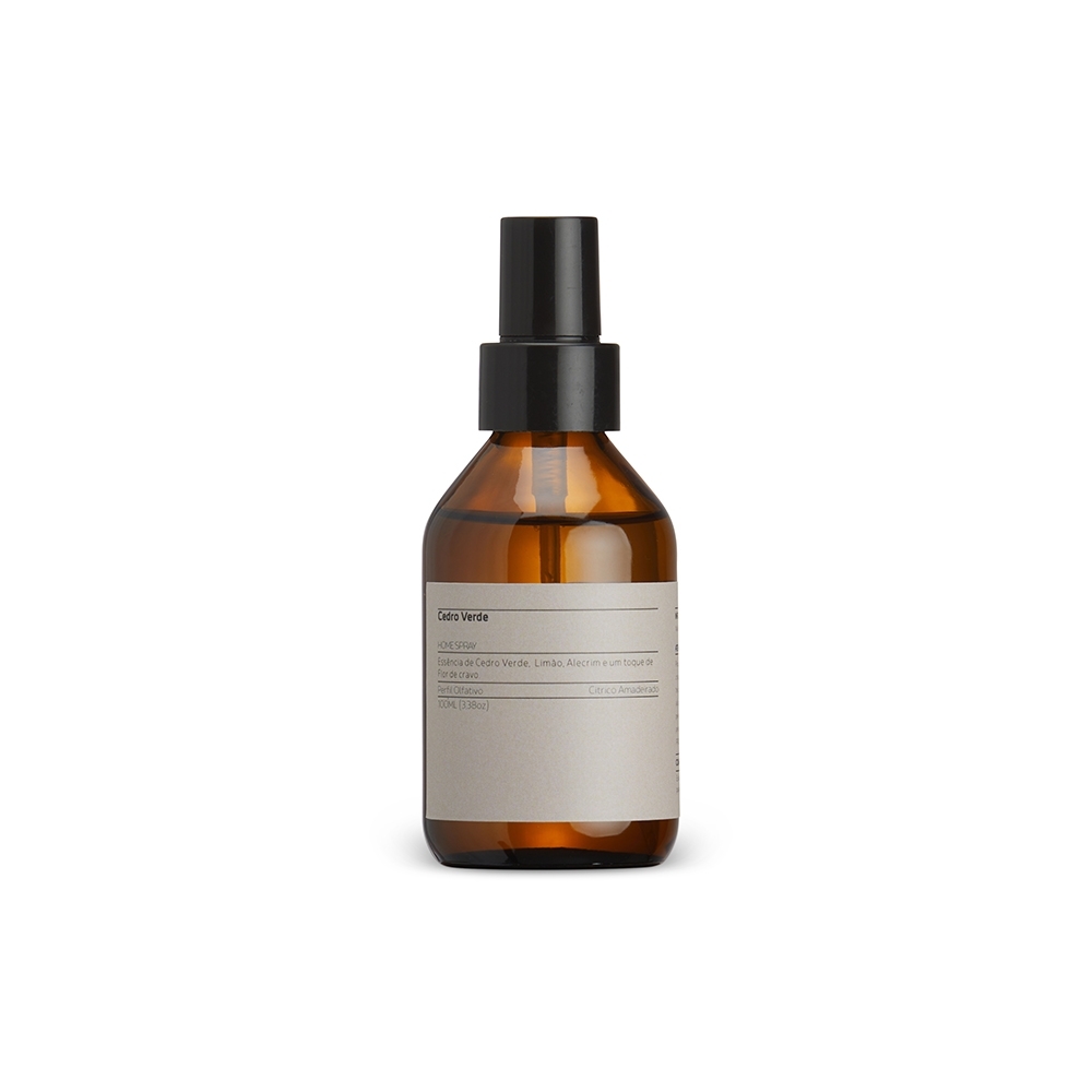 SPBrindes Corporativos - HOME SPRAY CEDRO VERDE 100ML